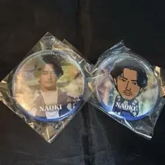 小林直己　缶バッジ　2種　三代目　実写　ガチャ　JSB FOREVER ONE