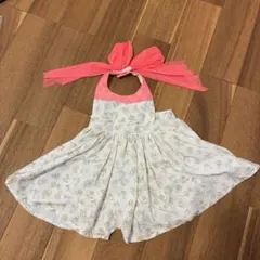 MARLMARL花柄エプロン ドレスエプロン