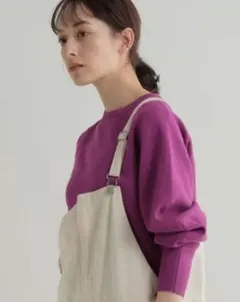 BABYLON バビロン 袖ボリューム ニット