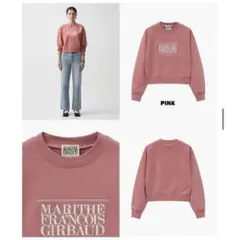 マリテフランソワジルボー　Marithe マリテ　韓国　スウェット　ショート丈