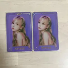 aespa ウィンター lifes too short トレカ