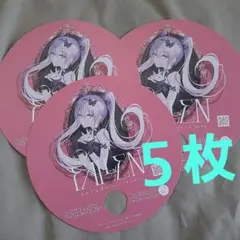 ５枚セット FALLEN rurudo POP UP SHOPうちわ