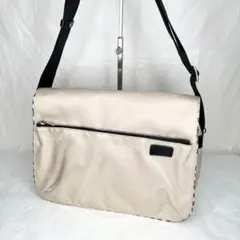 Burberry バーバリーブルーレーベル ナイロンキャンバス ショルダーバッグ