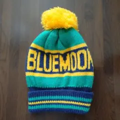【お値下げ♪】BLUEMOON ポンポン付きニット帽