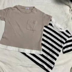 【美品】キッズ　Tシャツ　2枚セット　90