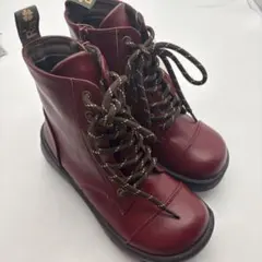 Rin キッズ レースアップブーツ ワインレッド 20cmのサムネイル