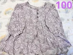 ☆petit main 小花柄 チュニック☆100