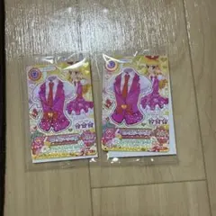 アイカツカード 2枚セット ピンク