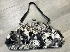 Jean Paul Gaultier クラッチバッグ モノクロプリント