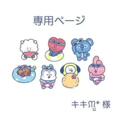 キキᙏ̤̫* 様専用ページ