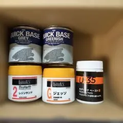 地塗り絵具　ジェッソ　モデリングペースト　レジンサンドのサムネイル