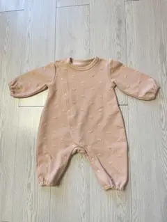 ピンクハートのロンパース　60ー70