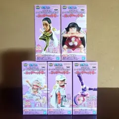 【ワンピース】ワールドコレクタブルフィギュア エッグヘッド6 全５種セット