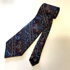 美品　Christian Dior ペイズリー柄シルクネクタイ