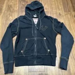 TRUE RELIGION トゥルーレリジョン ジップパーカーブラックs トゥルーレリジョン(TRUE RELIGION) メンズパーカー・トレーナー