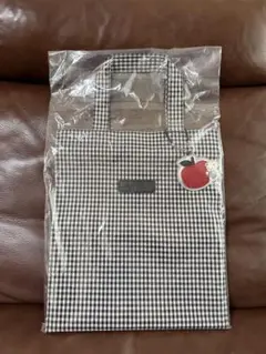 新品 ファミリア ギンガムチェック トートバッグ