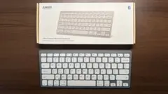【ほぼ未使用】ANKER Bluetooth Keyboard 白 箱付