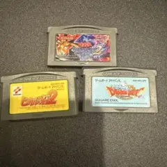 ゲームボーイアドバンス ソフト3本ジャンク