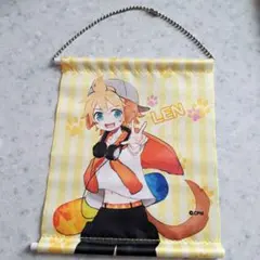 鏡音レン　ミニタペストリー　キーホルダー　VOCALOID