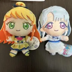 ひみつのアイプリ ぬいぐるみ 六堂える 五十嵐じゅりあ 2体セット