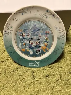 【スーベニアプレート】 ディズニー 25周年 スパークリングジュビリー ミッキー