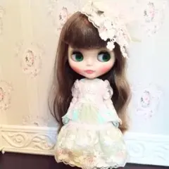 ネオブライスサイズ-ドレス薄緑