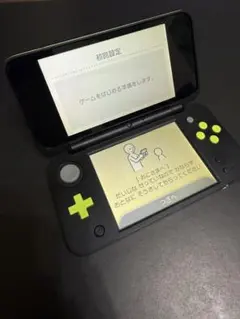 New 2DS LL ブラック/ライムグリーン 本体