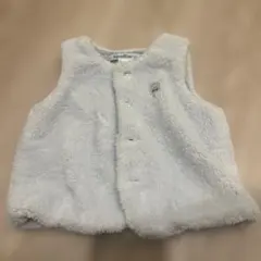 familiar ベビーベスト 80 ライトブルー