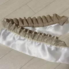 和衣 帯飾り 袴上飾り フリル帯飾り オーガンジーパールフリル 卒業式 成人式