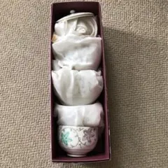 有田焼　華山　湯のみ　5個　蓋付