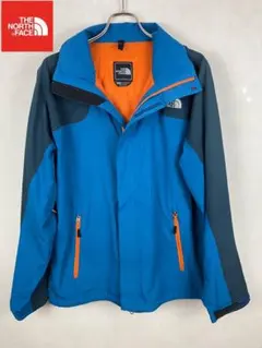 THE NORTH FACE マウンテンパーカー 青/オレンジ　（ＸＬ）