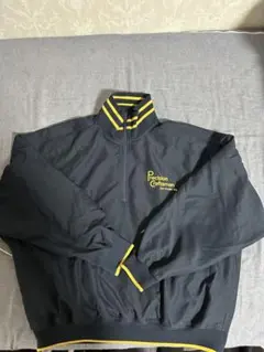 JaVa ナイロンジャケット 黒/黄色