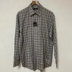 新品 ダックス DAKS 長袖シャツ L 日本製 オンワード樫山 チェックのサムネイル