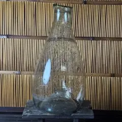 瓶銅 びんどう 硝子 ガラス 瓶 魚捕り もんどり ハエ取り 古道具