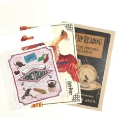 ハリーポッター　魔法の歴史展　ポストカード　ステッカー