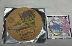 タキシードサム　JR東海 はぴだんぶい コルクコースター 缶バッジ セット
