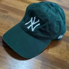 New Era NYロゴ ベースボールキャップ 緑