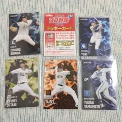 2025プロ野球チップス スターカード、ラッキーカード