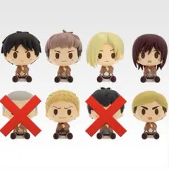 一番くじ 進撃の巨人 獣の巨人は俺が仕留める G賞 ちょこのっこ 6種