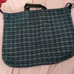 ハンドメイド キルティングトートバッグ