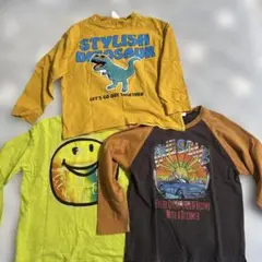 BREEZE 長袖カットソー 130 3枚セット