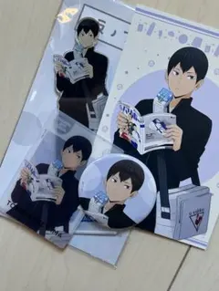 ハイキュー 坂ノ下商店POPUPSHOP 缶バッジ 影山飛雄 セット