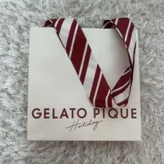 gelato pique クリスマスショッピングバッグ