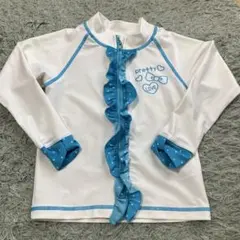 ラッシュガード 110サイズ　長袖　前開き