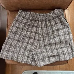 INGNI ショートパンツ ツイード ツイードショートパンツ Fサイズ