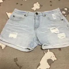 デニムショートパンツ