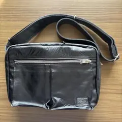 【ジャンク品】　PORTER　ショルダーバック　ブラック