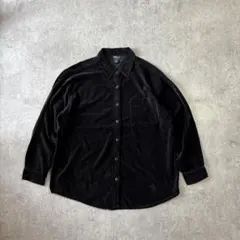 【希少】ベロアシャツ archive 00s NY Jeans 90s XL