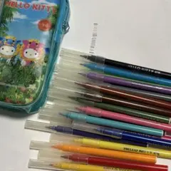 希少✧︎ハローキティ 沖縄限定 カラーペン23本セット