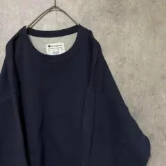 チャンピオン トレーナー　スウェット　刺繍　ワンポイント　メンズ 3XL　古着